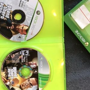 2 pack Xbox 360 game user collection